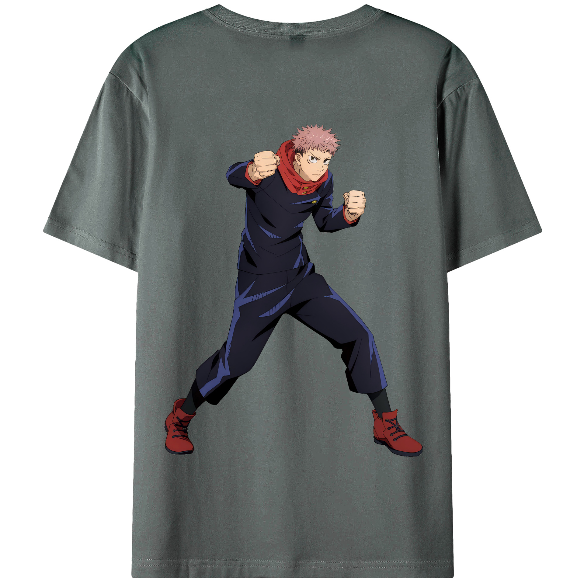 （画像用） 呪術廻戦 Jujutsu Kaisen 綿100％半袖Tシャツ（背面プリント）
